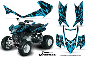 ARCTIC CAT DVX400 CREATORX GRAPHICS KIT TRIBAL MADNESS BLUE ICE - Picture 1 of 1