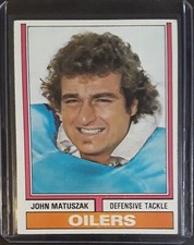 1974 Topps John Matuszak Rookie #148 football card Houston Oilers