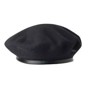 Rothco Wool Monty Beret - Black - Picture 1 of 1