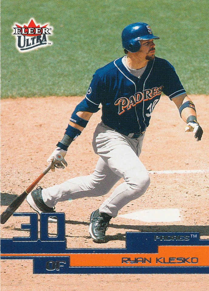 Ryan Klesko 2003 Fleer Ultra  #91 Padres baseball card - Image 1 of 1