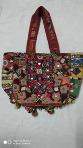 Designer Indian Vintage Banjara Bag tribal gypsy Boho mirror work Bag tote bag - Picture 1 of 4