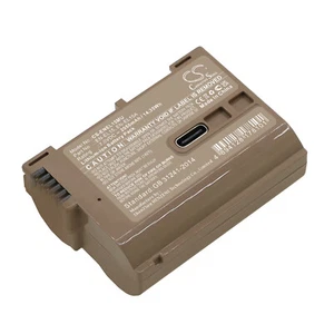Battery for Nikon 1 V1 Coolpix D7000 D500 EL-EL15c 7V 2050mAh - Picture 1 of 6