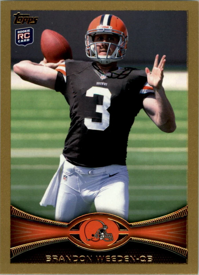 2012 Topps Gold Football Card Pick - Image 1 of 1