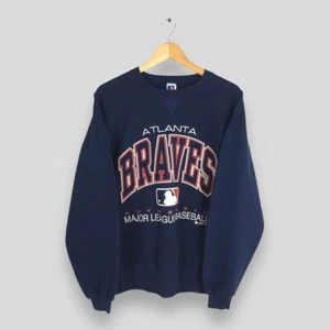 Atlanta Braves MLB Blue Sweatshirt, crewneck sweatshirt, gift for fan TE8779 - Picture 1 of 2