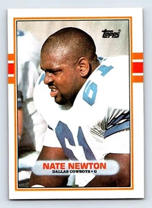 1989 Topps #392 Nate Newton NICE ROOKIE Dallas Cowboys - Picture 1 of 2