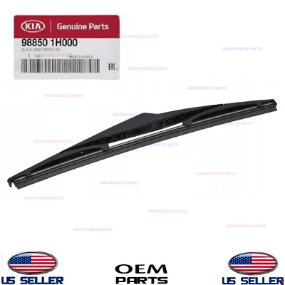 Limpiaparabrisas trasero de vidrio genuino OEM 2010-2015 Tucson / 2009-2012 Elantra Touring Foto 1 de 2