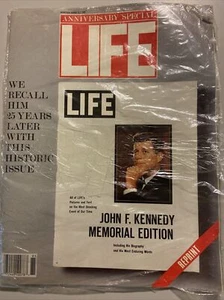 JFK Life Magazine: Winter 1988 25 Years Later John F. Kennedy Memorial Edition - Picture 1 of 5