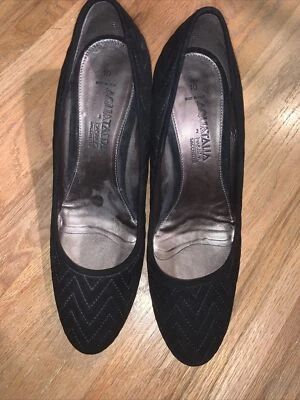 Zapatos Aquatalia K Sacchetto para mujer negros talla 10 Vera Cuoio Foto 1 de 4