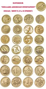 DOLAR TECNOLOGÍA INNOVACION ESTADOS UNIDOS USA MINT P D S DOLLAR INNOVATION - Imagen 1 de 32