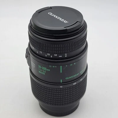 QUANTARY TECH-10 70 - 300mm  1:4 -  5.6 MACRO LENS FOR MINOLTA AF - Image 1 of 4