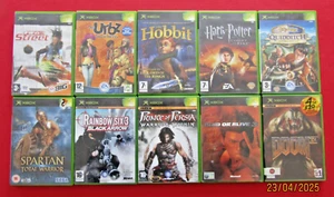 Original Xbox Spiele Konvolut 10 im Lot alle mit Anleitungen Pal UK alle funktionieren (K) - Bild 1 von 5