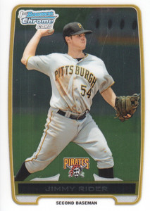 2012 Bowman Chrome Draft Draft Picks #BDPP146 Jimmy Rider 