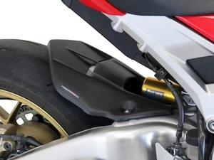 Abrazador trasero Honda CBR1000RR 17-18 negro mate malla plateada - Powerbronze - Imagen 1 de 3