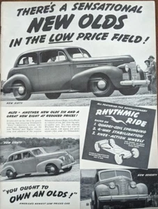 1938 Stampa vintage Oldsmobile annuncio, veicolo d'epoca pre seconda guerra mondiale - Foto 1 di 1