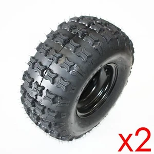 2X 18X9.50 - 8 8" inch Rear Wheel Rim Tyre Tire 150cc Quad Dirt Bike ATV Buggy - Picture 1 of 6