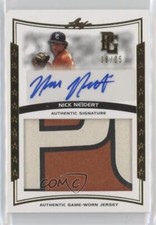 2014 Leaf Perfect Game Showcase Patch Auto Gold 8/25 Nick Neidert #JA-NN1