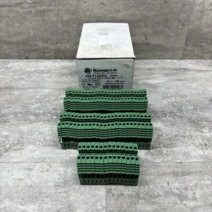 Box Of 64 Automation Direct KN-T12GRN Terminal Block, Green, New - Picture 1 of 6