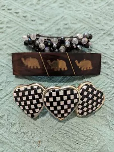 Vintage 80s Costume Barrettes EUC - Picture 1 of 2