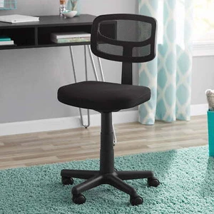 Mesh Task Chair with Plush Padded Seat, Multiple Colors - Picture 1 of 23