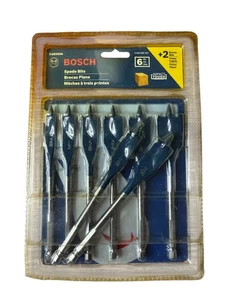 Bosch Daredevil Spade Bit Set 6-Piece +2 Bonus; Impact Tough – DSB5006 (NEW) - Picture 1 of 4
