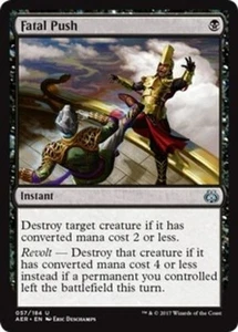 MTG Fatal Push - AER Aether Revolt NM - Picture 1 of 1