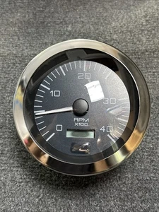 Nuevo Antiguo Stock OEM SEA RAY 4K RPM CALIBRE TACÓMETRO LCD HORA Medidor 86274F - Imagen 1 de 7