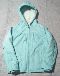 Chaqueta Carhartt Niñas The Dakota Sherpa Forrada Pato Lavado Talla XL (14) Verde azulado - Imagen 1 de 13