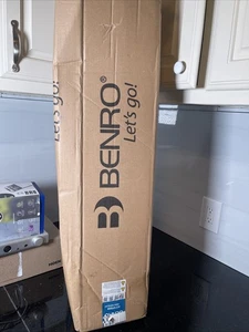 Heavy Duty Aluminum Tripod - Benro A373F with S8 Fluid Head - Picture 1 of 11