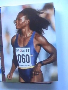 Autogramm Merlene Ottey (Jamaica) Sprint B - Bild 1 von 2