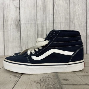 Vans Herren US Größe 7,5 blau und weiß Filmore HI SK8-Hi Turnschuhe - Bild 1 von 9