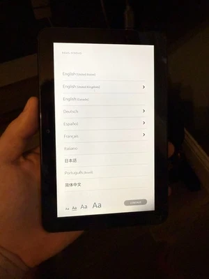 Amazon Fire 7 12th Gen. 16GB , Wi-Fi, 7" - Black - Image 1 of 2