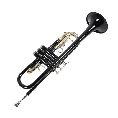 Trompete Bb Brass Instrument Standard Set Für Anfänger Band Professional Per TOS - Bild 1 von 4
