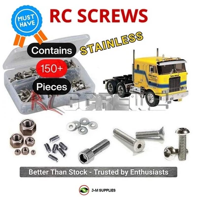 RCScrewZ Stainless Screw Kit tam162 for Tamiya Globe Liner 1/14 #56304 | KIT - Image 1 of 4