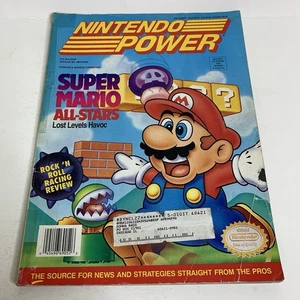 Nintendo Power Magazin Super Mario All Stars Band 52 September 1993 Poster Karten - Bild 1 von 7