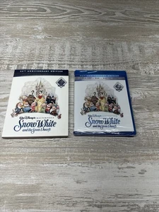 Snow White and the Seven Dwarfs 85th Anniversary (2022, Blu-ray/DVD/Digital) New - Picture 1 of 7