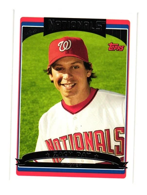 2006 Topps Updates & Highlights #UH39 Zach Day - Image 1 of 2