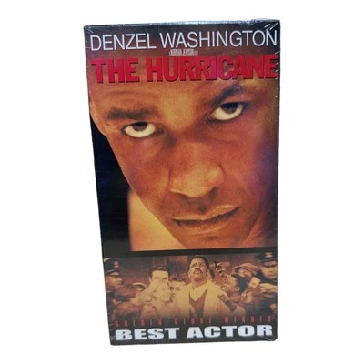 The Hurricane (VHS, 2000) Denzel Washington New Sealed - Image 1 of 2