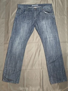Mens Parasuco Legend Blue Bootcut Denim Jeans 40x34 Cotton Casual Style Pants - Bild 1 von 17