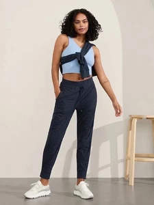 Athleta Attitude Mid Rise Jogger Gr. 2 | Navy Hose #988416 NEU - Bild 1 von 4