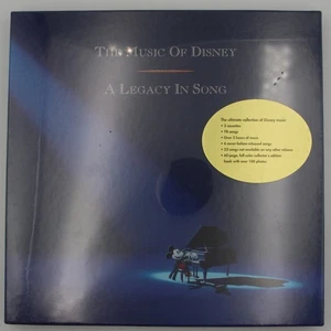 The Music Of Disney - A Legacy In Song - 3 Cassette Box Set With Book OOP NEW - Picture 1 of 3
