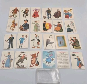 1966 Mary Poppins Walt Disney Game Cards Pairs Whitman Complete In Box VTG VGC - Picture 1 of 14