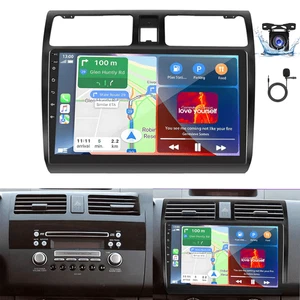 10.1" Car Radio Stereo Carplay GPS NAVI WIFI 4+64GB For Suzuki Swift 2005-2010 - Picture 1 of 15