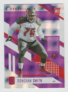 DONOVAN SMITH Bucs 2017 Unparalleled HYPERPLAID SP RC #157 ONLY ROOKIE CARD /99 - Picture 1 of 2