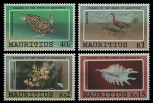 Mauricio 1991 - Mi-Nr. 734-737 ** - MNH - Fauna y Flora - Imagen 1 de 1