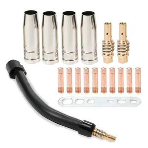 Flexibler Mig Schweißhals, flexible Mig Verlängerung, 035 Zoll M6 Düsenhalter 9902 - Bild 1 von 6