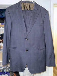 Gucci Men’s Suit 54R Amazing Condition Dark Blue size 32X30 approximately pants - Picture 1 of 7