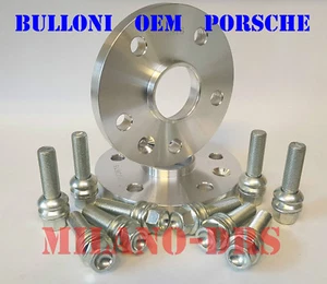 2 DISTANZIALI RUOTA 20mm PORSCHE CAYENNE 955-957 + BULLONI EOM PORSCHE - Imagen 1 de 1