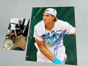 JAN-LENNARD STRUFF Tennis-Spieler In-person signed Foto 20x25 Autogramm + Foto - Bild 1 von 1