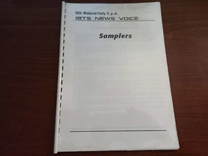 ROLAND SAMPLERS RARA VINTAGE BROCHURE CATALOGO 1995 - DA COLLEZIONE - Foto 1 di 1