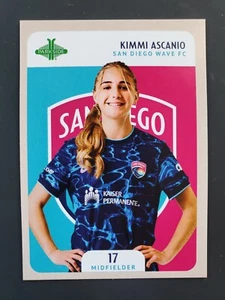 2025 Parkside NWSL Soccer - KIMMI ASCANIO, San Diego Wave FC Team Card #12 - Bild 1 von 2